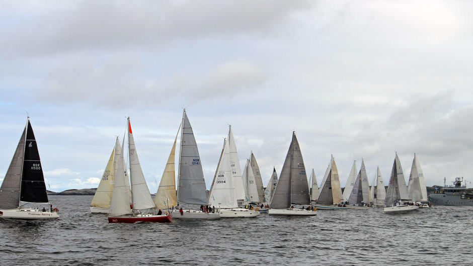 Shetland Race start 2018